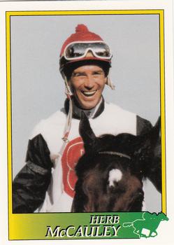 1993 Jockey Star #40 Herb McCauley Front